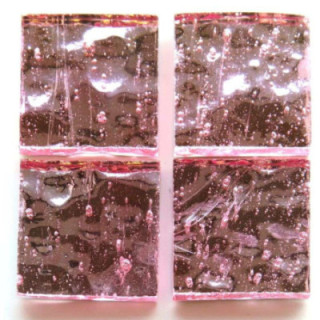 miroir ondulé artisanal rose