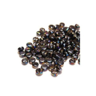micro-pastilles noires opalescentes