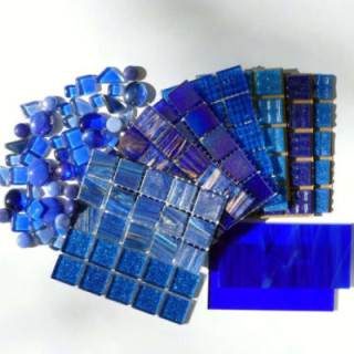 Pack mosaïque bleu foncé