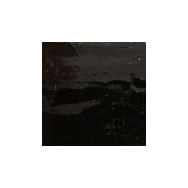 Verre noir encre pure opaque