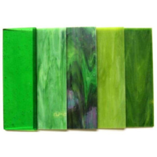Pack de verre coloré vert