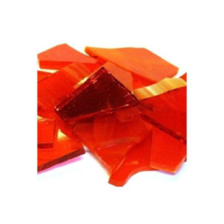 Chutes de verre orange