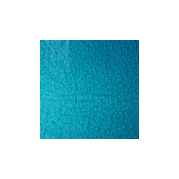Verre artisanal bleu transparent pour mosaïque