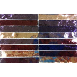 Eclats de miroir Glycine violette.