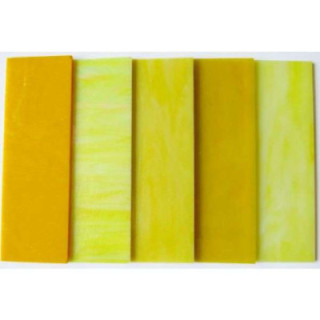 Pack de verre coloré Jaune