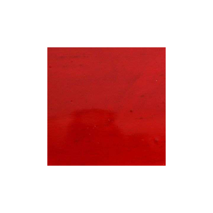 Verre transparent rouge carmin -40%