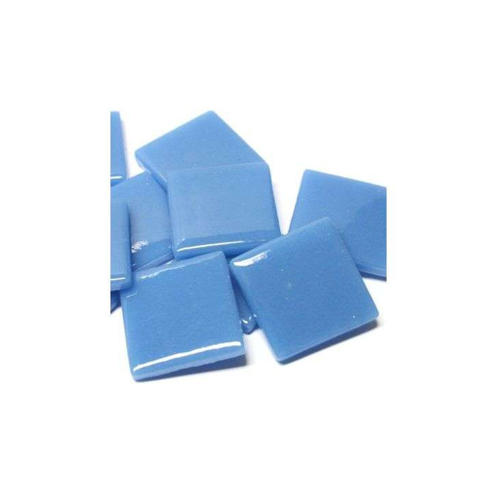 pâte de verre bleu lac de montagne