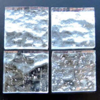 miroir ondulé artisanal argent