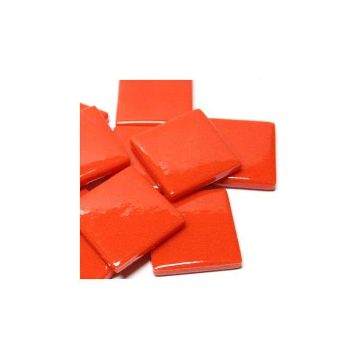pâte de verre Rouge lumineux