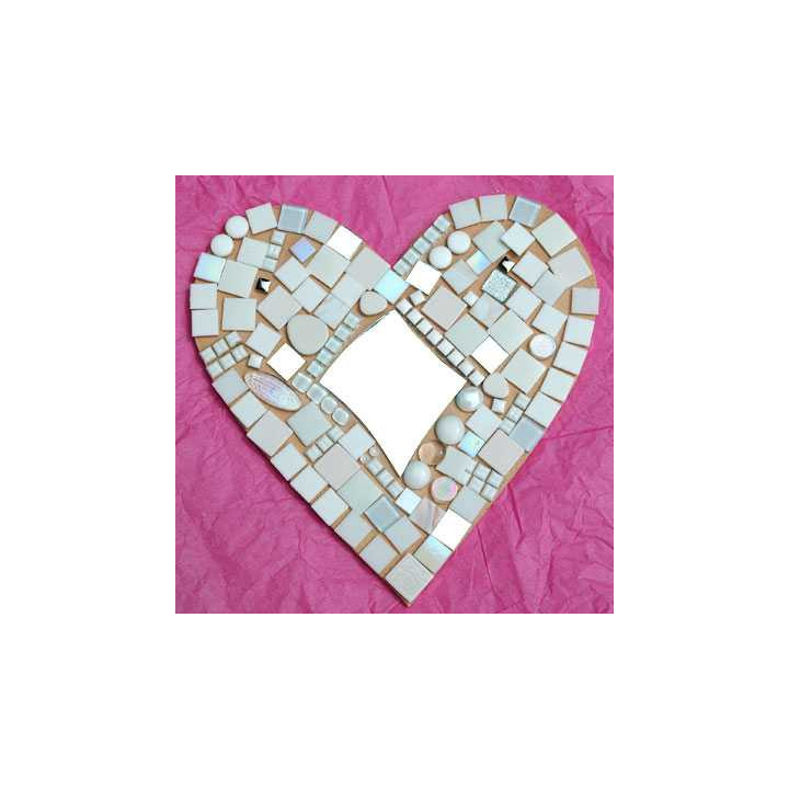 Kit mosaique Coeur haut