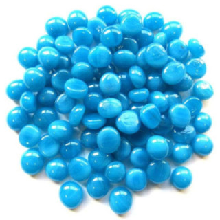 mini billes plates turquoise