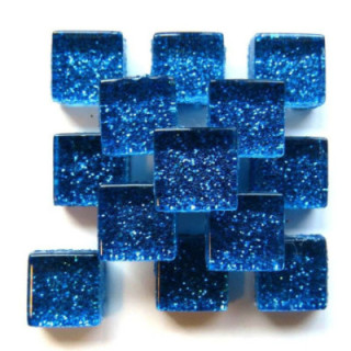 mini  pailleté bleu galaxie