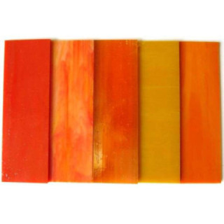 Pack de verre coloré Orange -40%