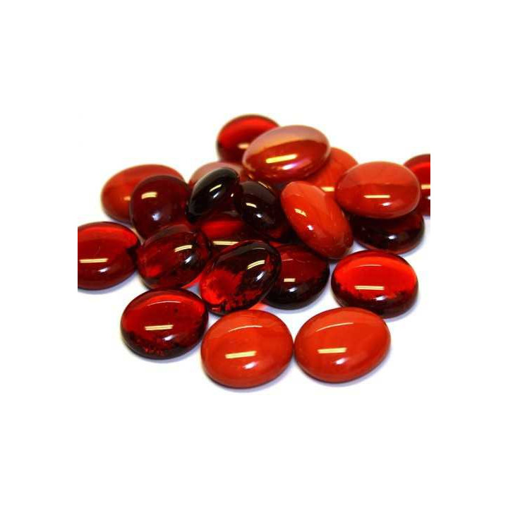 Harmonie billes plates rouges