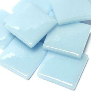 Pâte de verre Bleu pâle très doux