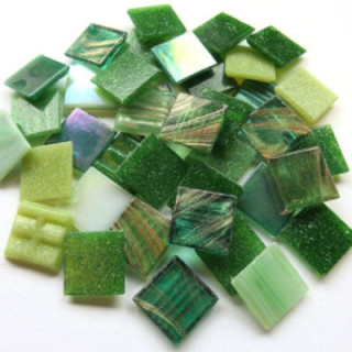 mix pâte de verre vert