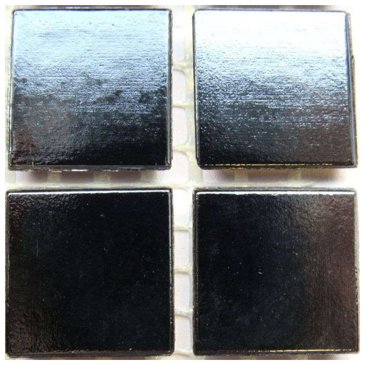 noir nacré 1,5x1,5cm  soldé