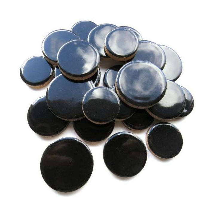 Pastilles céramique noire.