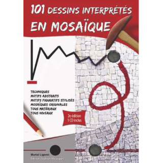 101 dessins interprétés en mosaïque  -20%