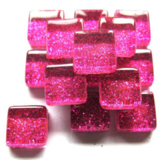 mini pailleté fushia