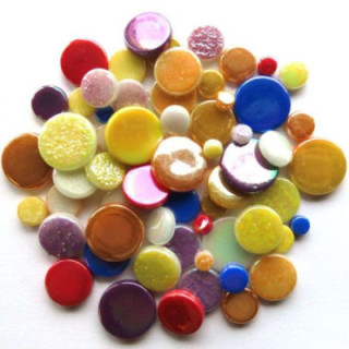 Mix de pastilles de verre Tropical
