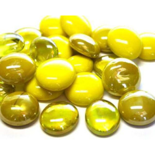 Harmonie billes plates jaunes
