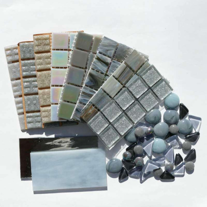 Pack mosaïque gris