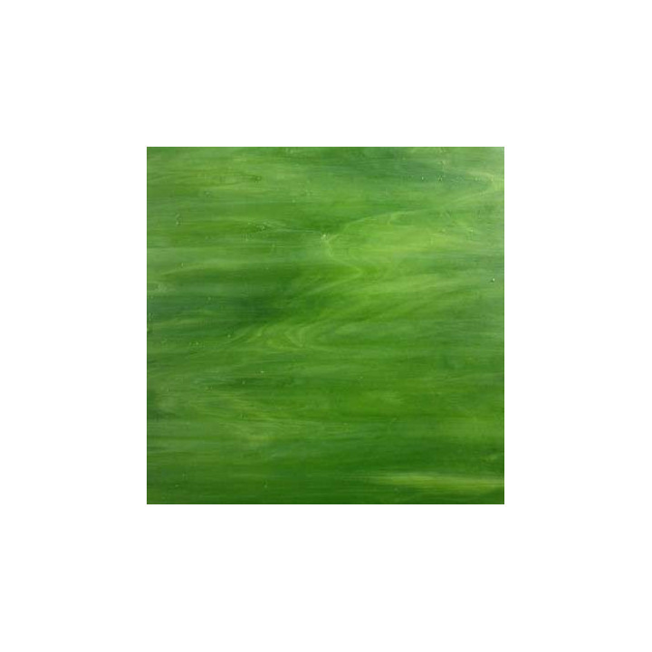 Verre vert lumineux marbré opaque -40%