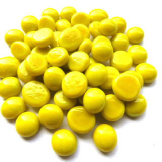 mini billes plates jaune