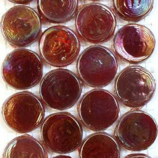 Pastilles Bombay rouge orangé  soldées - 80%
