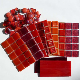 Pack mosaïque rouge
