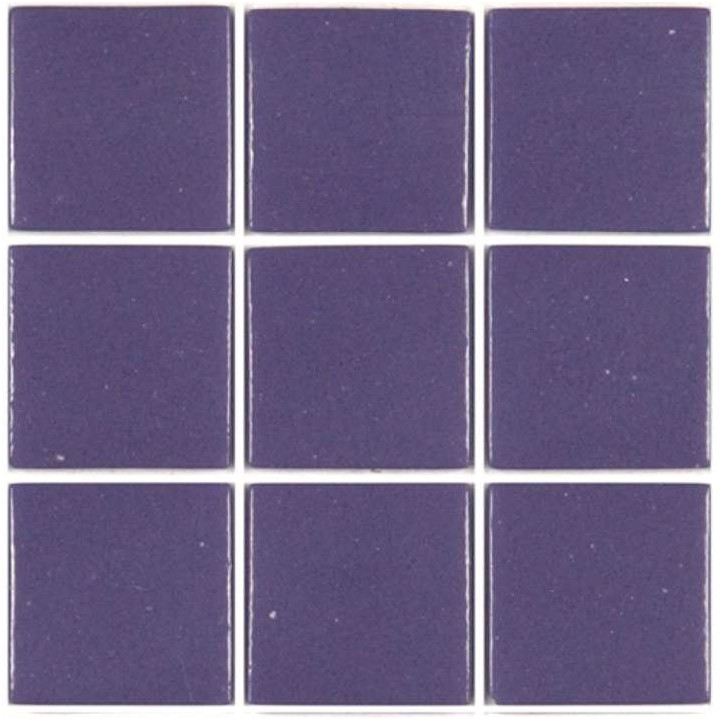 Pâte de verre brillante violet