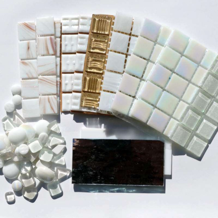 Pack mosaïque blanc