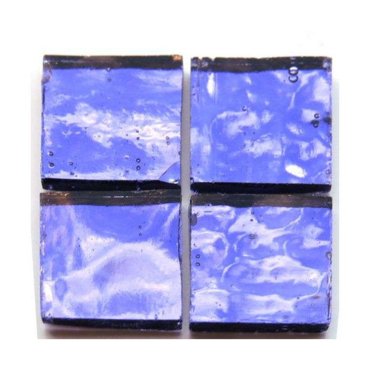 miroir ondulé artisanal parme violet