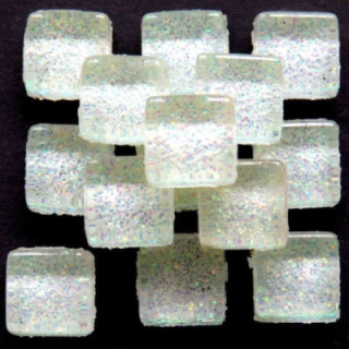 mini  pailleté blanc