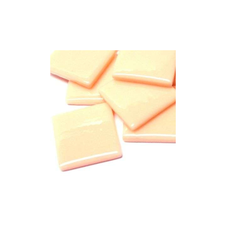 pâte de verre soft blush pêche