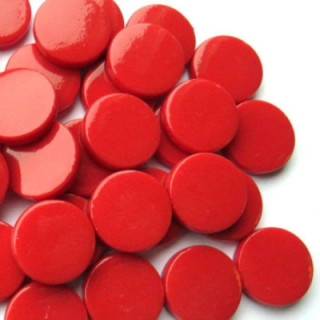 Pastilles 18mm rouge sang