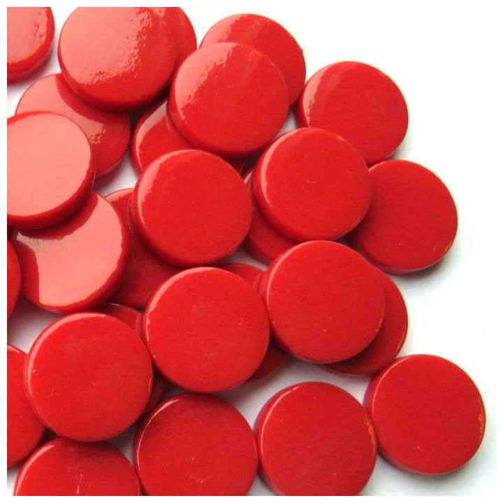 Pastilles 18mm rouge sang